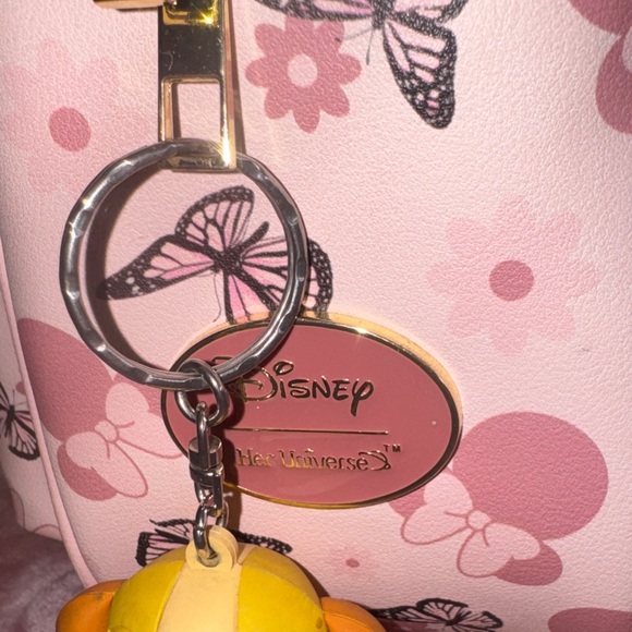 Disney Mini Pink Butterfly Backpack - Picture 3 of 11